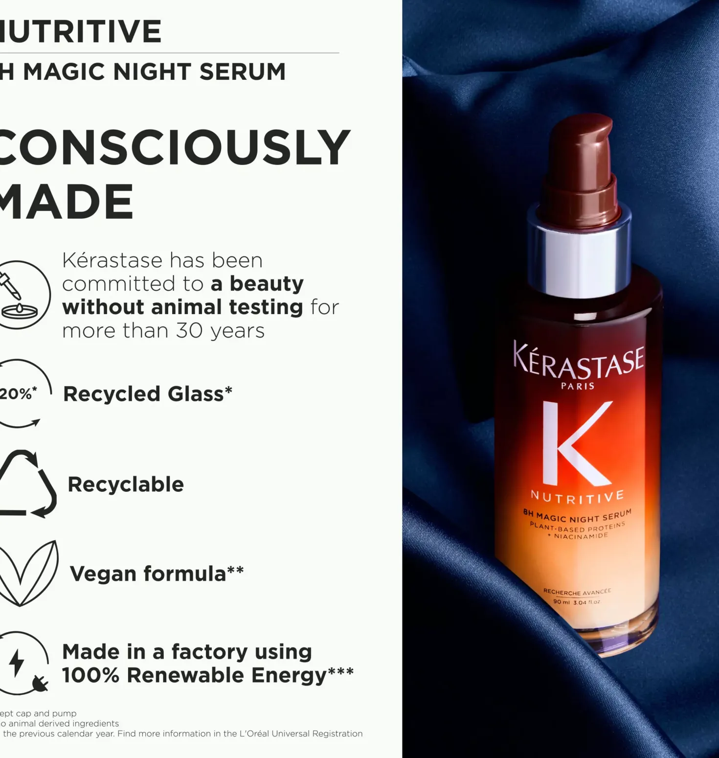 KérastaseNutritive 8H Overnight Serum 90 ml