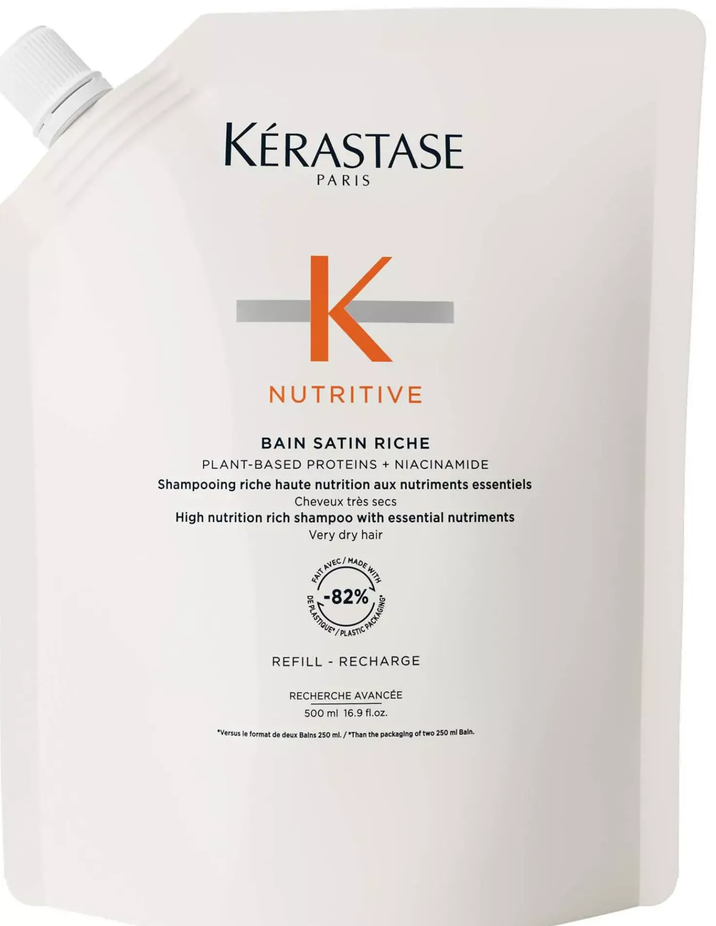 KérastaseNutritive Nutritive Bain Riche Shampoo Refill 500 ml