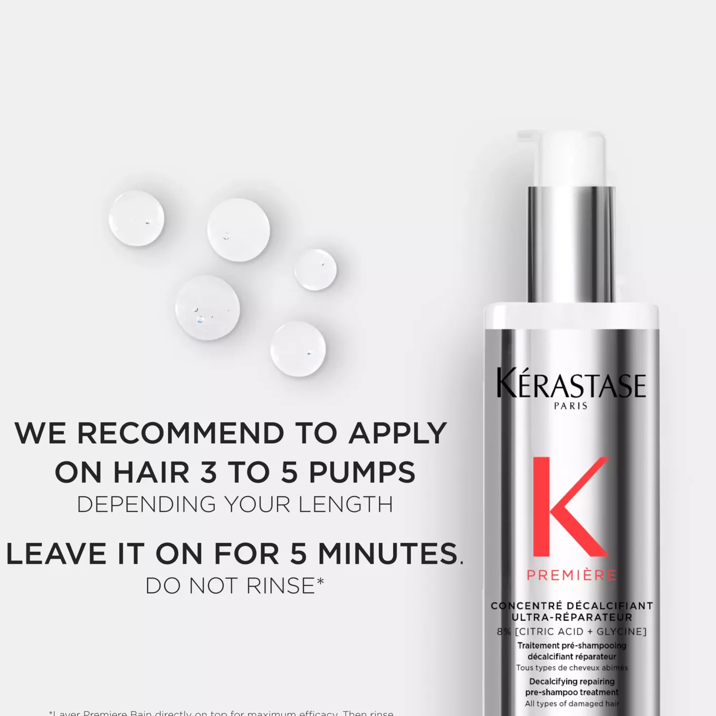 KérastasePremière Concentré Décalcifiant Ultra-Réparateur Pre-Shampoo Treatment 250 ml