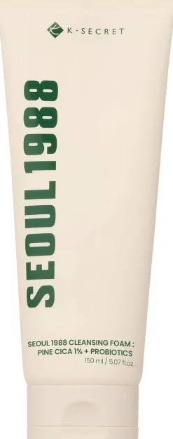 K-SecretSEOUL 1988 Cleansing Foam: Pine Cica 1% + Probiotic 150 ml