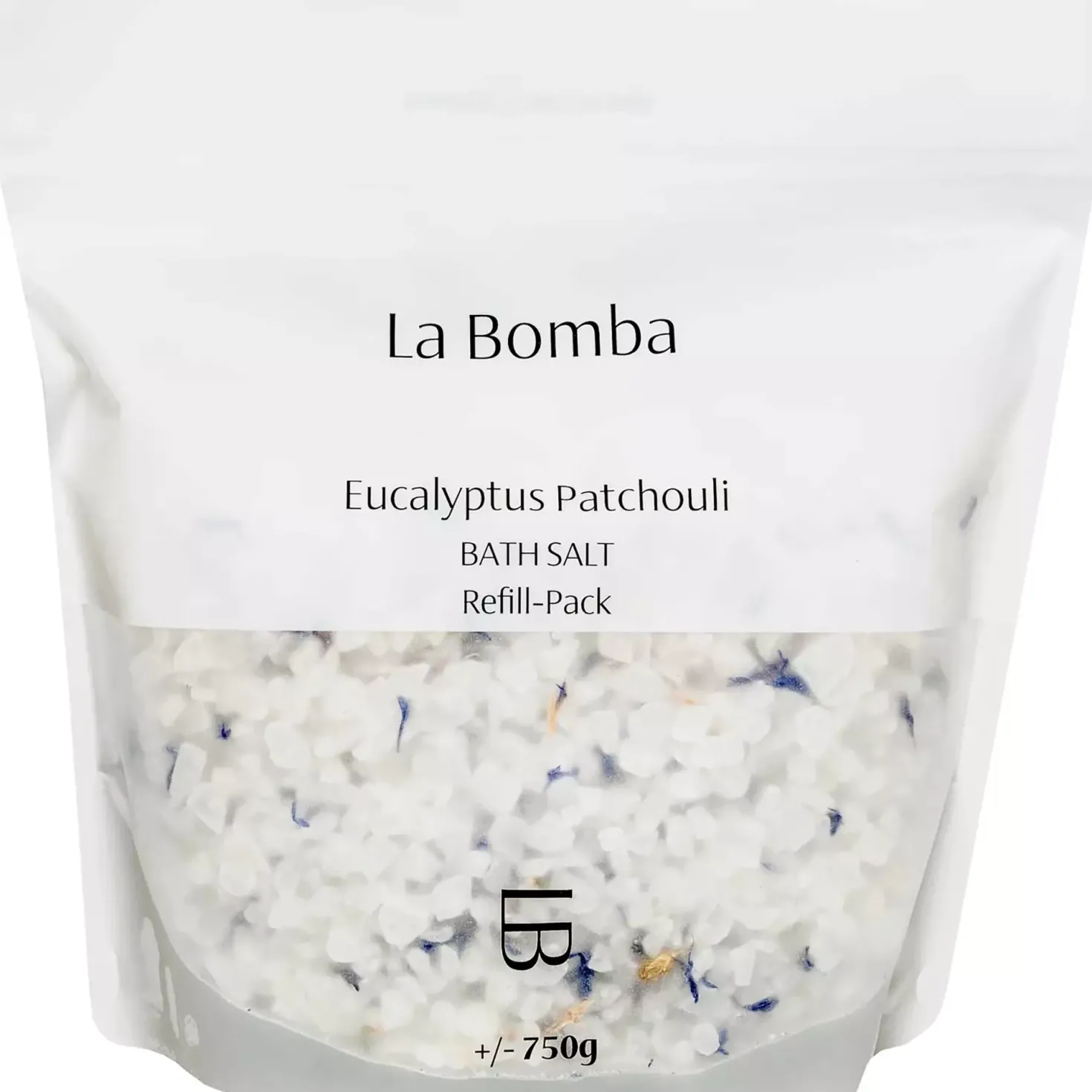 La Bomba Eucalyptus Patchouli Bath Salt Refill Pack 750 g