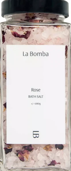 La Bomba Rose Bath Salt 680 g