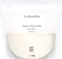 La Bomba Ylang-Ylang Vanilla Bath Salt Refill Pack 750 g