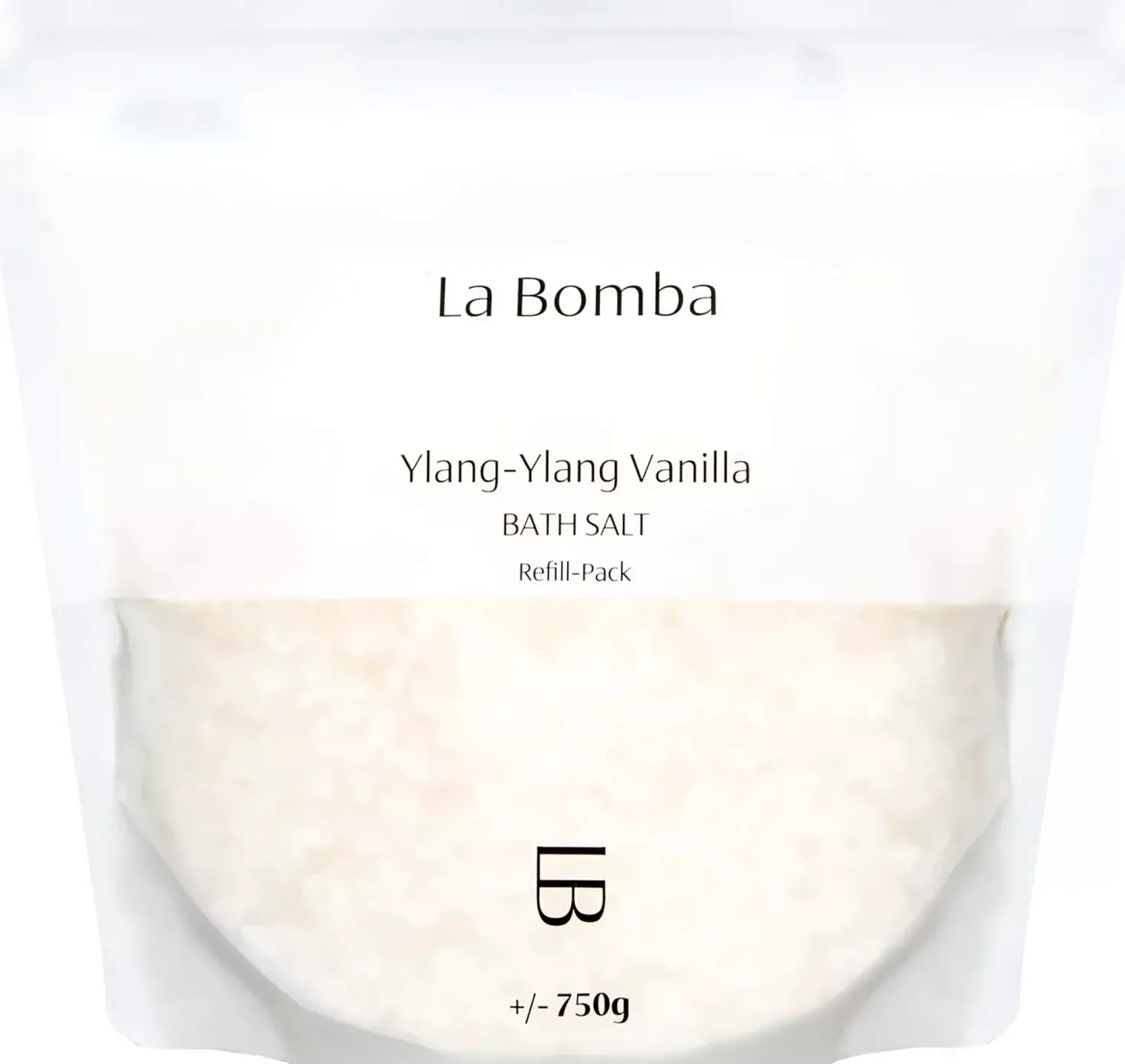 La Bomba Ylang-Ylang Vanilla Bath Salt Refill Pack 750 g