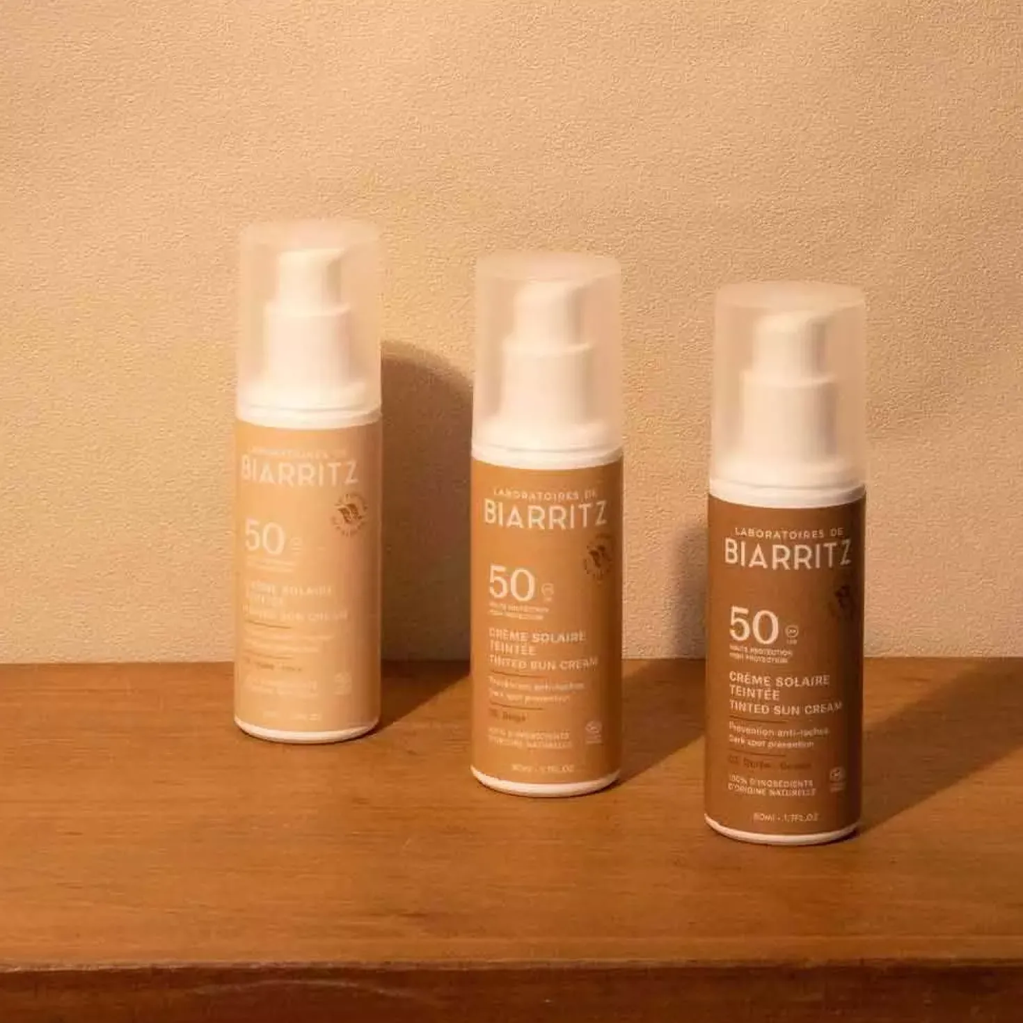 Laboratoires de BiarritzDERMO Suncare Tinted Face Sunscreen SPF50 Ivory 50 ml