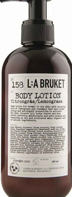 L:a Bruket 158 Bodylotion Lemongrass CosN 240 ml