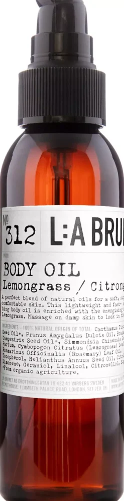 L:a Bruket Body Oil 312 Lemongrass 120 ml