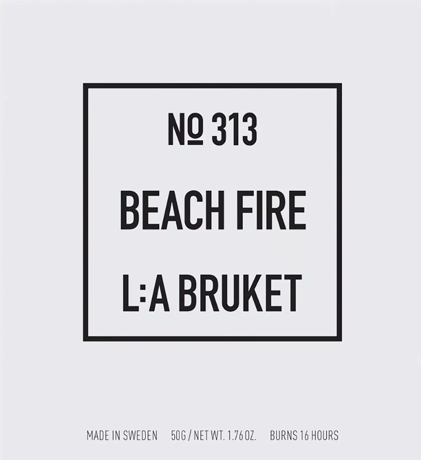 L:a Bruket Candles 313 Beach Fire 50 g