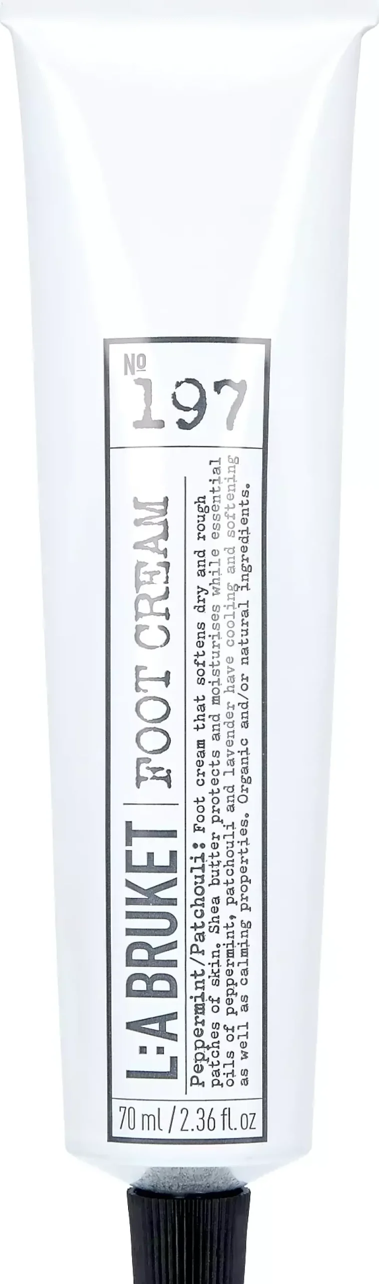 L:a Bruket 198 Fotcrème Patchouli/Peppermint CosN 70 ml