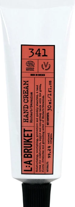 L:a Bruket Hand Cream Rhubarb/Geranium 30 ml