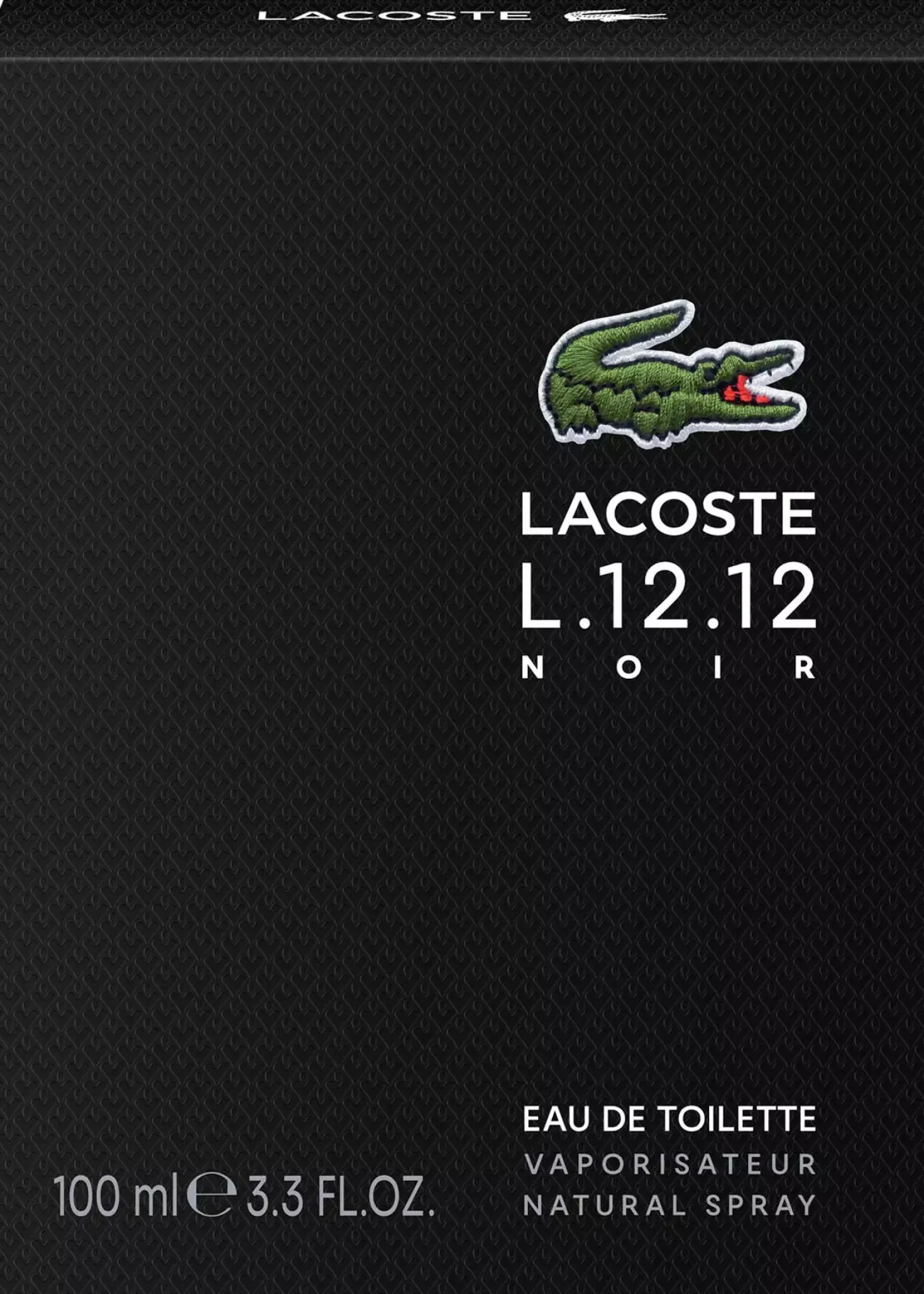 Lacoste L.12.12 Noir Eau de Toilette 100 ml