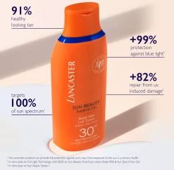 Lancaster Sun Beauty Body Milk SPF30 High Protection 100 ml