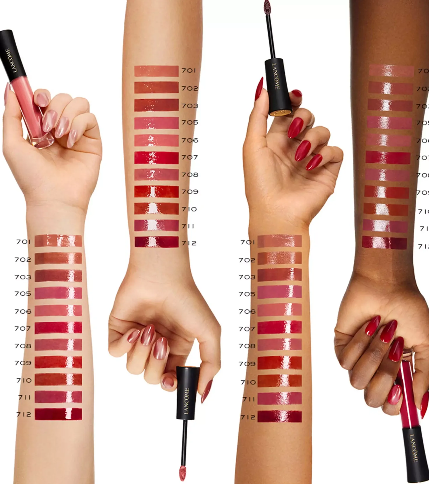 LancômeL'Absolu Rouge Glaze Tintation 712 Cherry Bombastic