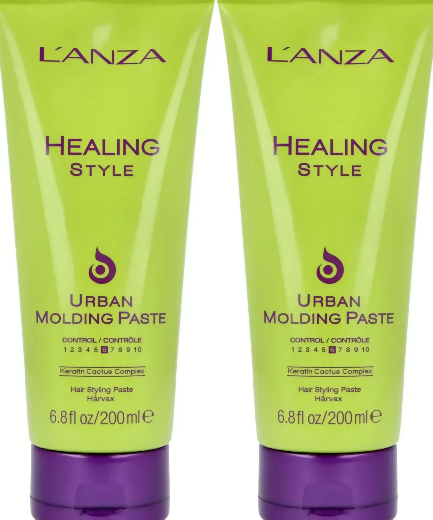 LanzaHealing Style Urban Molding Paste Duo 2x200 ml