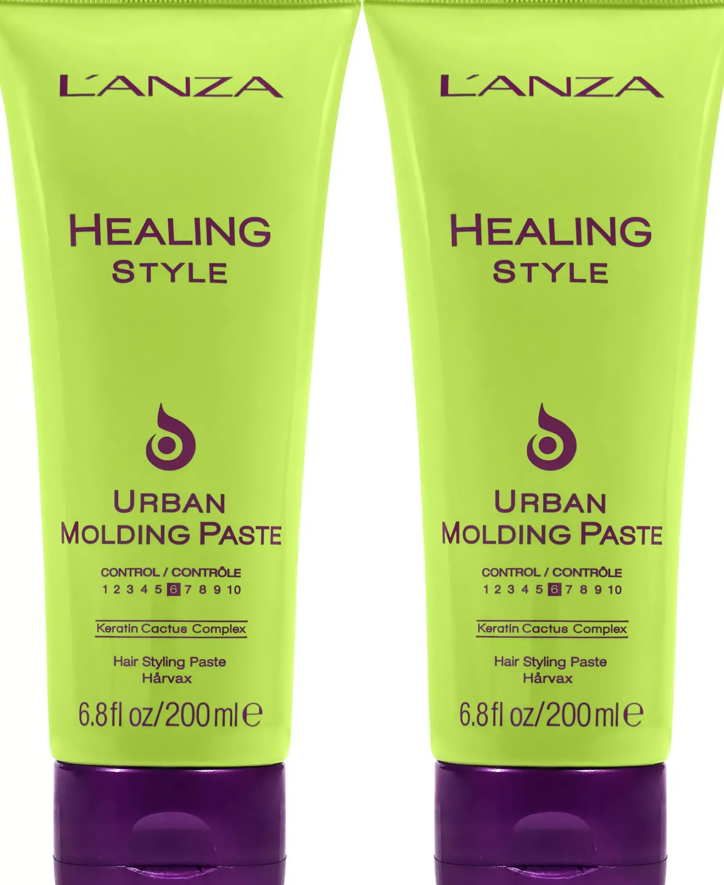 LanzaHealing Style Urban Molding Paste 200 ml x 2