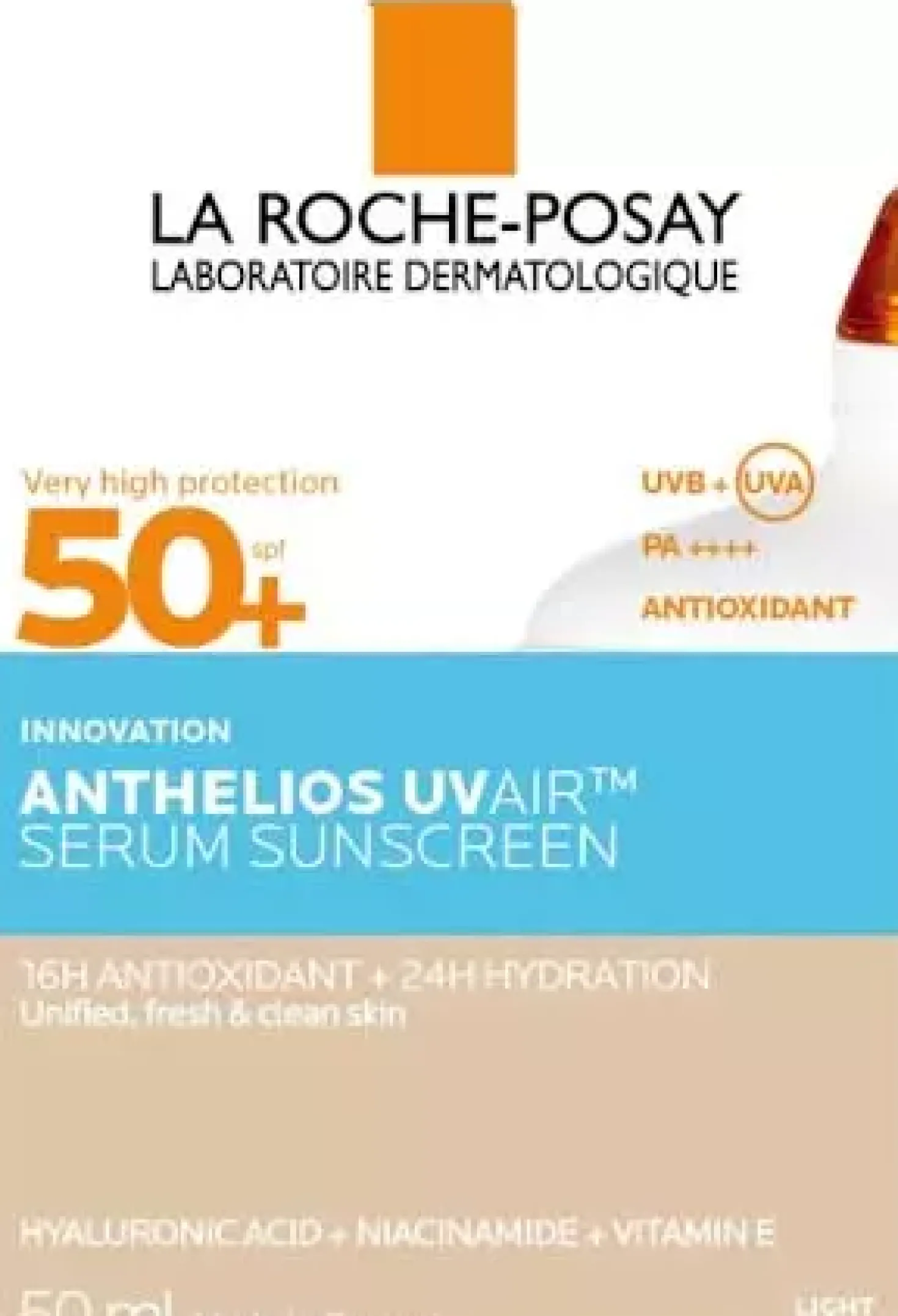 La Roche-PosayAnthelios Hybrids UVAir Serum SPF50+ Tinted light 50 stk