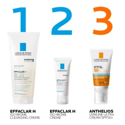 La Roche-PosayEffaclar H Iso-biome Rengöringscreme 200 ml