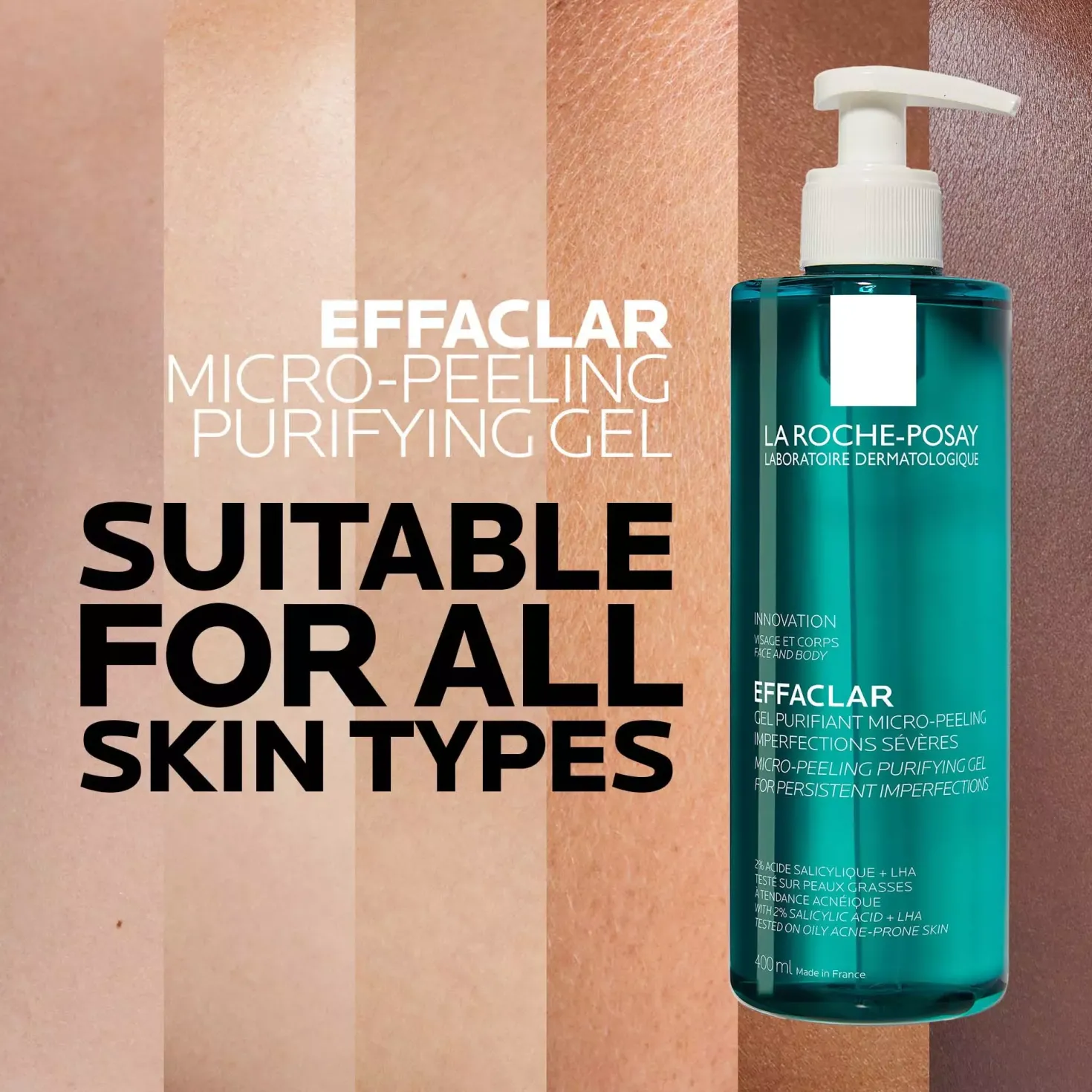 La Roche-PosayEffaclar Micro-Peeling Gel 400 ml