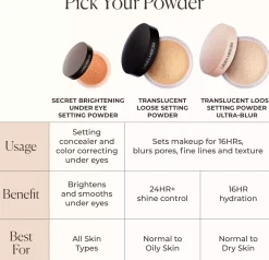 Laura Mercier Secret Brightening Under Eye Setting Powder Golden