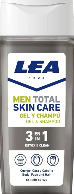 LEAMen 3 in 1 Detox & Clean Shower Gel and Shampoo 300 ml