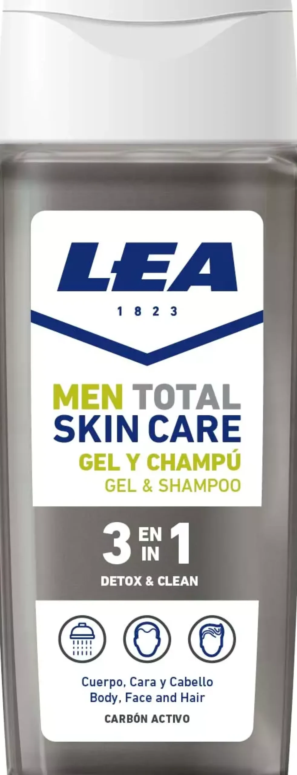 LEAMen 3 in 1 Detox & Clean Shower Gel and Shampoo 300 ml