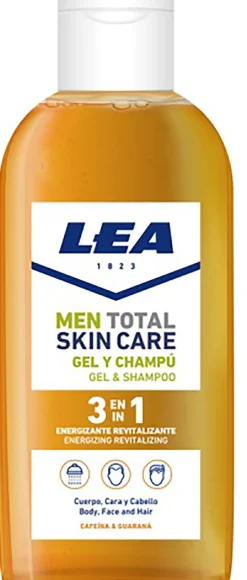 LEAMen 3 in 1 Energizing Revitalizing Shower Gel and Shampoo 300 ml