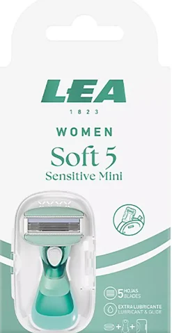 LEA Women Soft 5 Sensitive Mini Razor