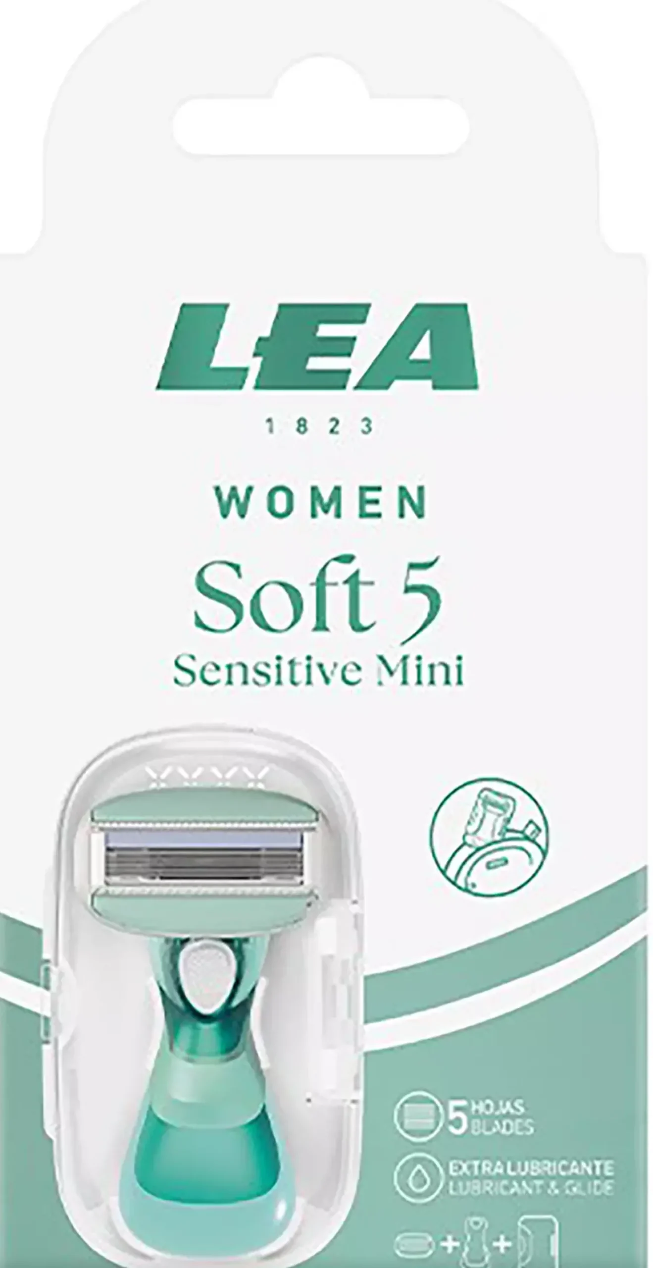 LEA Women Soft 5 Sensitive Mini Razor