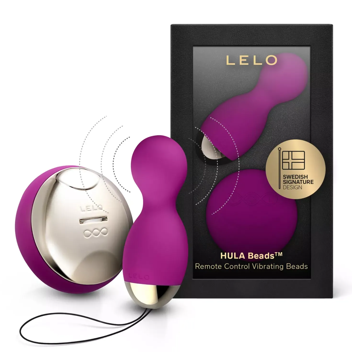 LELO Hula Beads Deep Rose