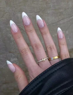 Le Mini MacaronLe Gel Soft Gel Tips Short Coffin, Matte & Per Buff Effect Small