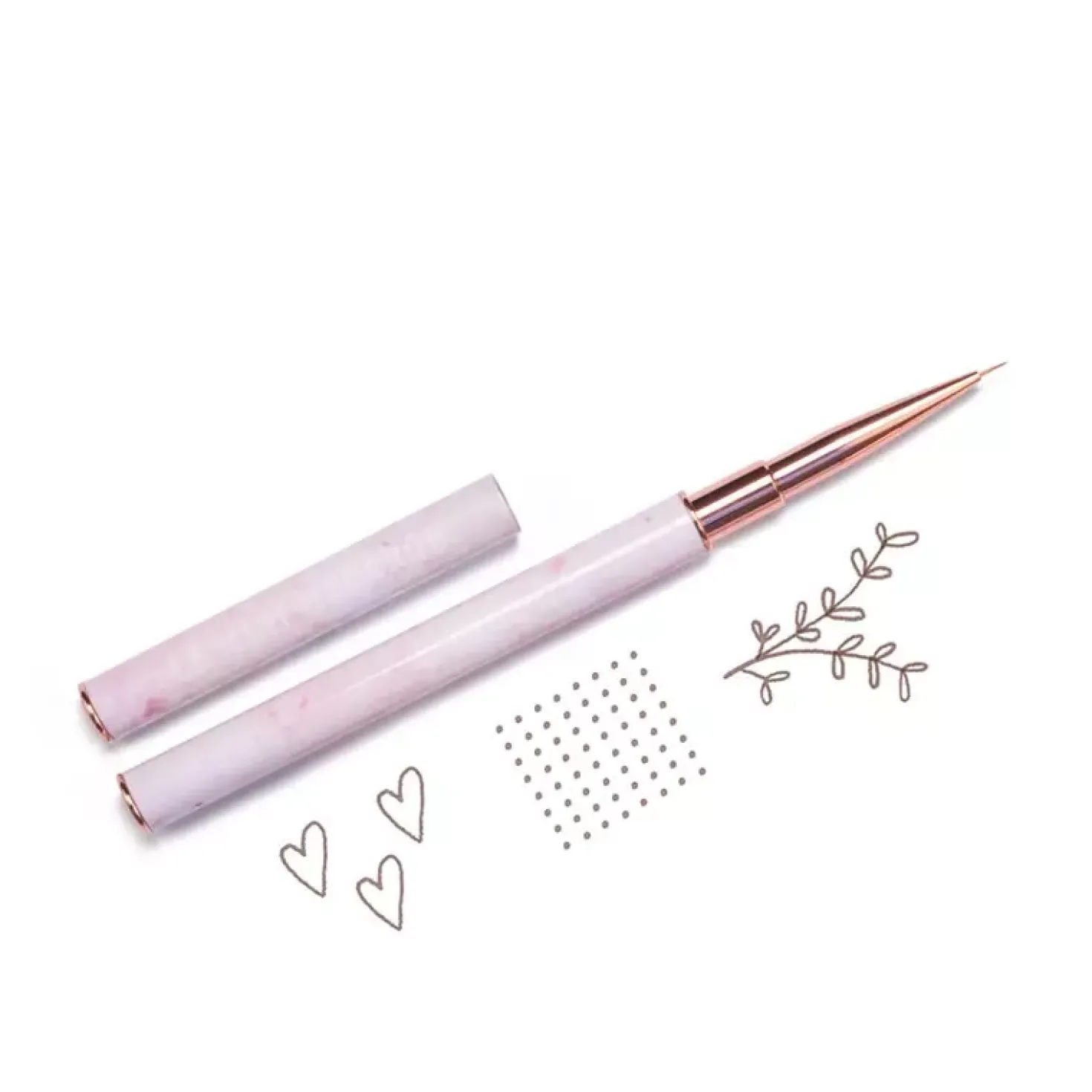 Le Mini Macaron Nail Accessory Le Petit Detailed Liner Brush