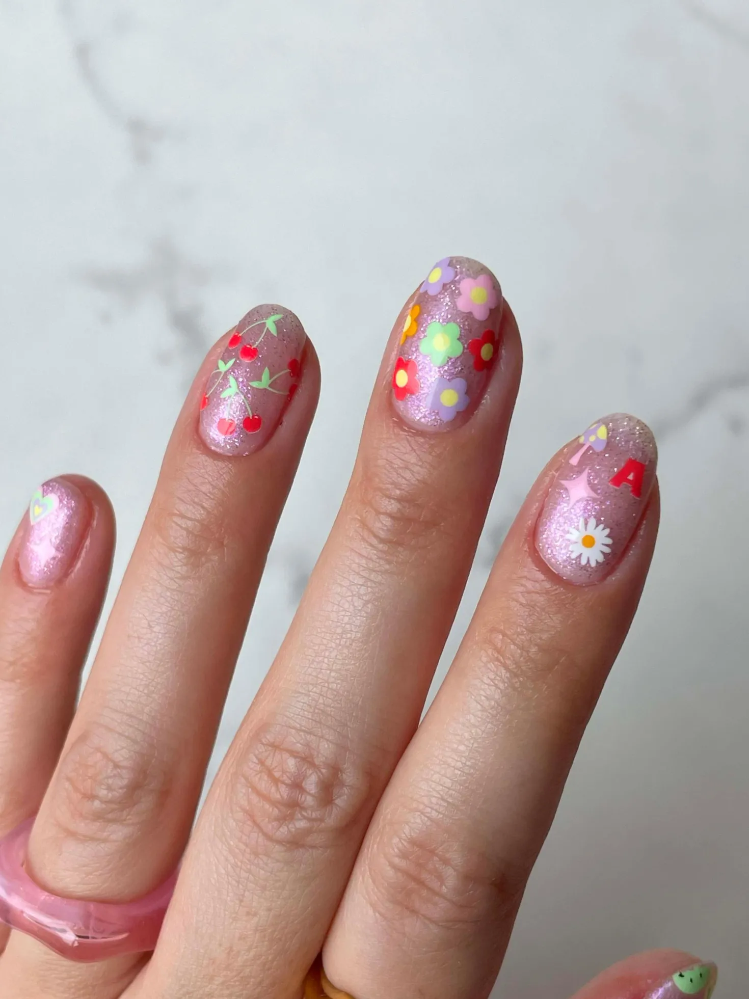 Le Mini Macaron Nail Art Stickers Saturday Night Soirée