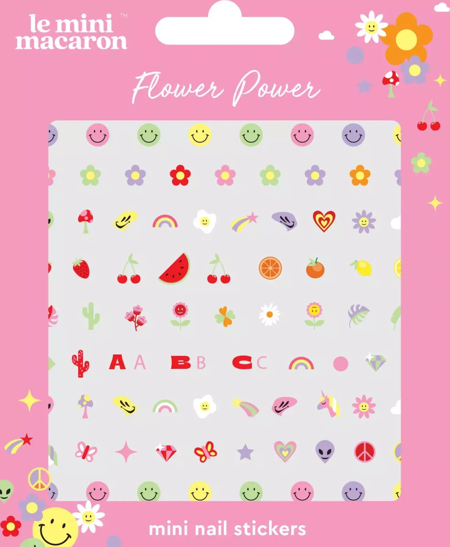 Le Mini Macaron Nail Art Stickers Saturday Night Soirée