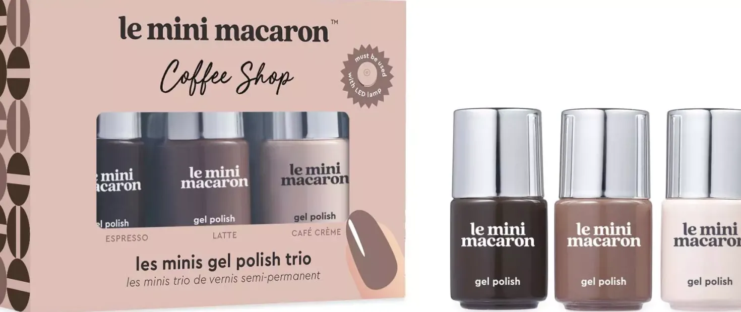 Le Mini Macaron Single Gel Polish Set Coffee Shop