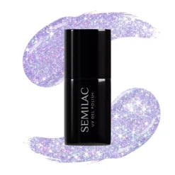 Le Mini MacaronStardust Collection Liquid Nail Powder Violet Frost