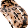Lenoites Eco-Friendly Flat Hair Clip Nude Leopard