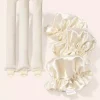 Lenoites Heatless Curling Rods with Caps 3-Pack Set Brown