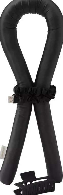 Lenoites Heatless Curls in Mulberry Silk Medium Black