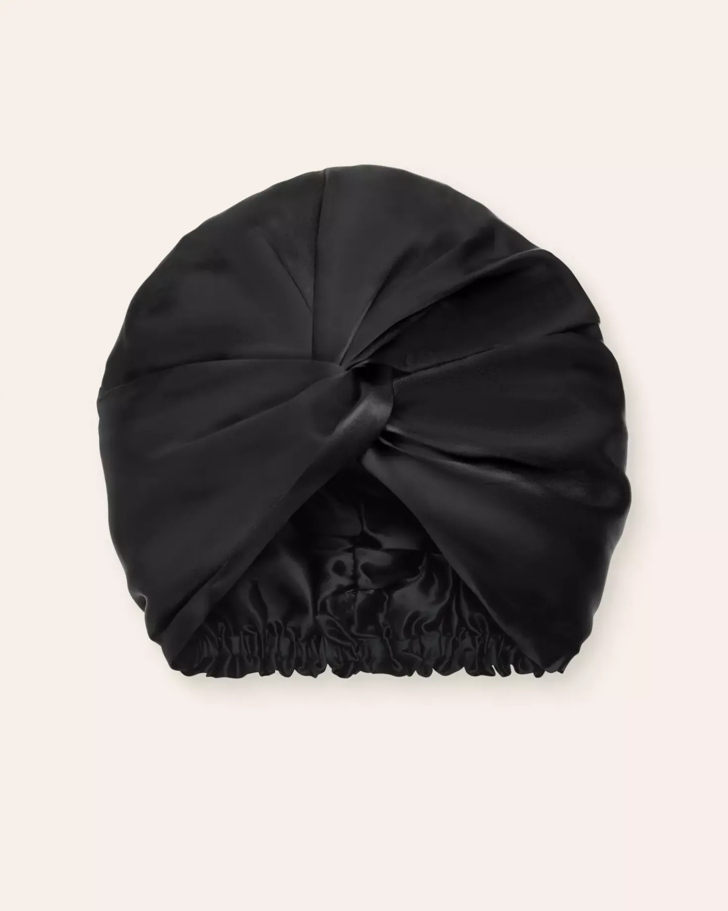 Lenoites Mulberry Silk Sleeping Cap Black