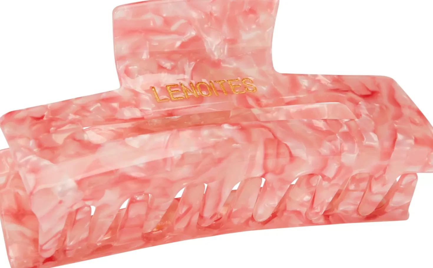 Lenoites Premium Eco-Friendly Hair Claw Nude Leopard