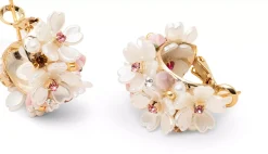 Lily and Rose Anastasia earrings Creme / pink
