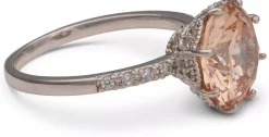 Lily and Rose Elenora ring - Champagne Silver 16 mm