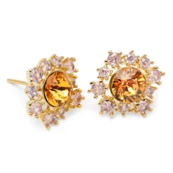 Lily and Rose New Emily Earrings Peaches