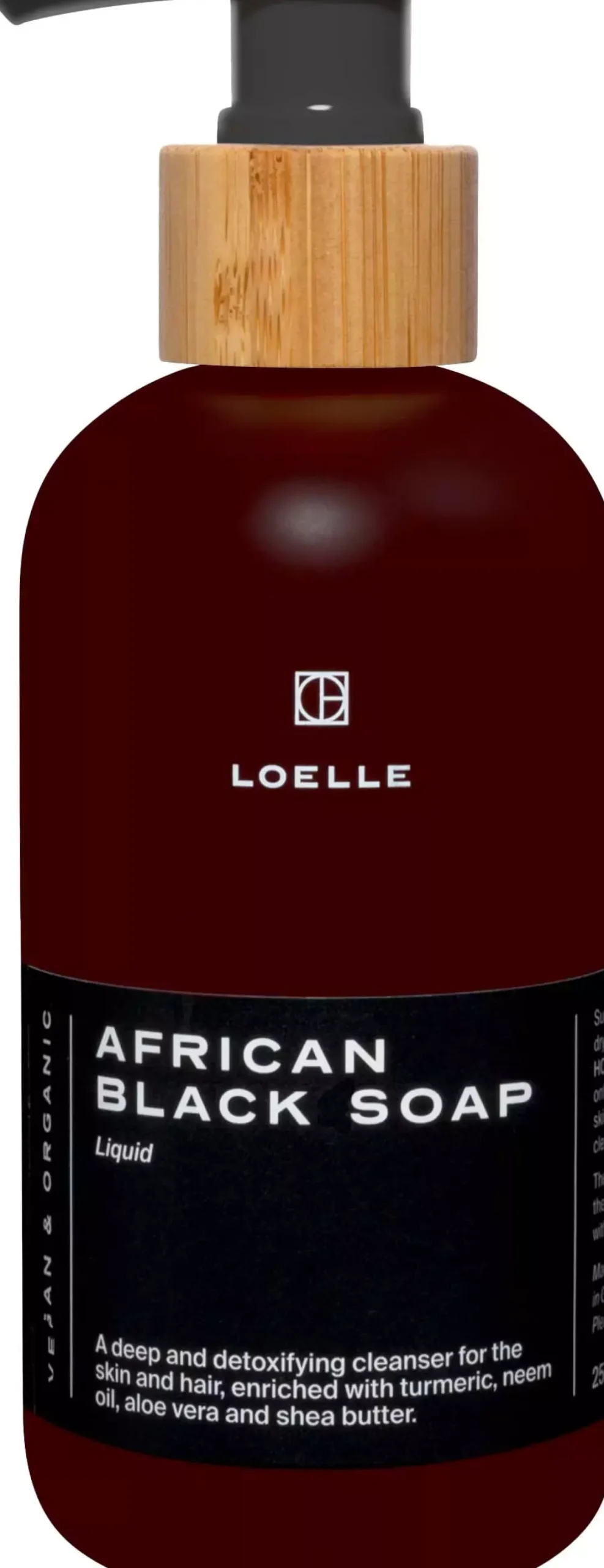 Loelle African Black Soap Liquid 250 ml