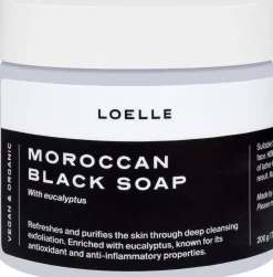 Loelle Moroccan Black Soap 150 g