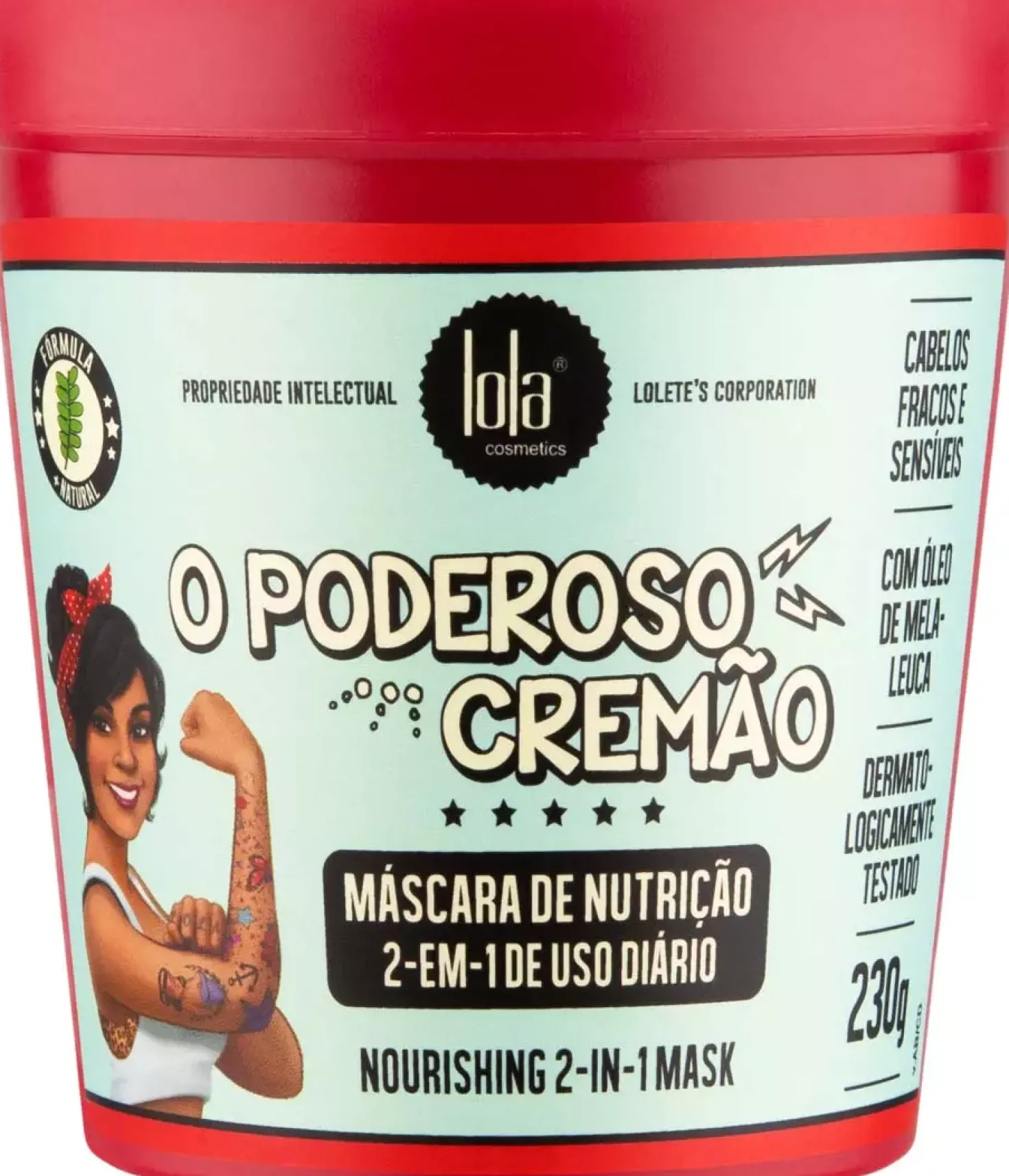 Lola from Rio O Poderoso The Powerful Cream Mask 230 g