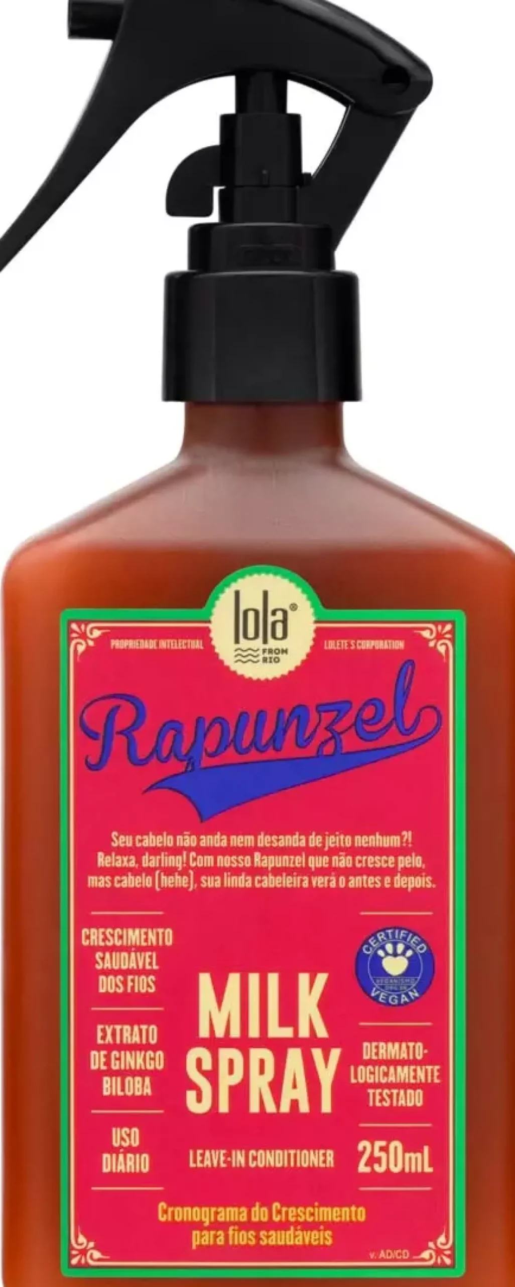Lola from RioRapunzel Milk Leave-In Spray 250 ml