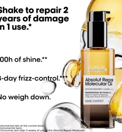 L'Oréal ProfessionnelAbsolut Repair Molecular Bi-phase Oil 30 ml