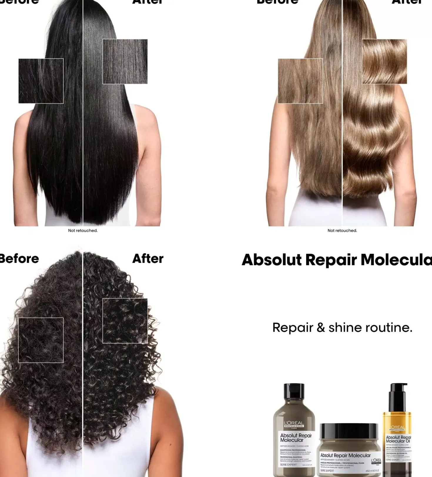 L'Oréal ProfessionnelAbsolut Repair Molecular Bi-phase Oil 30 ml