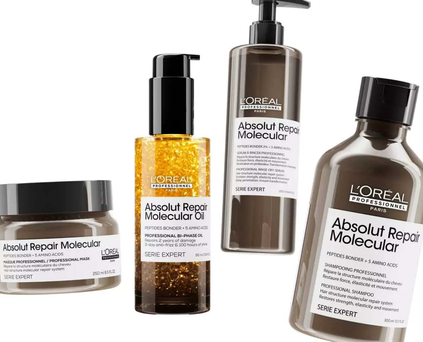 L'Oréal ProfessionnelAbsolut Repair Molecular Bi-phase Oil 30 ml